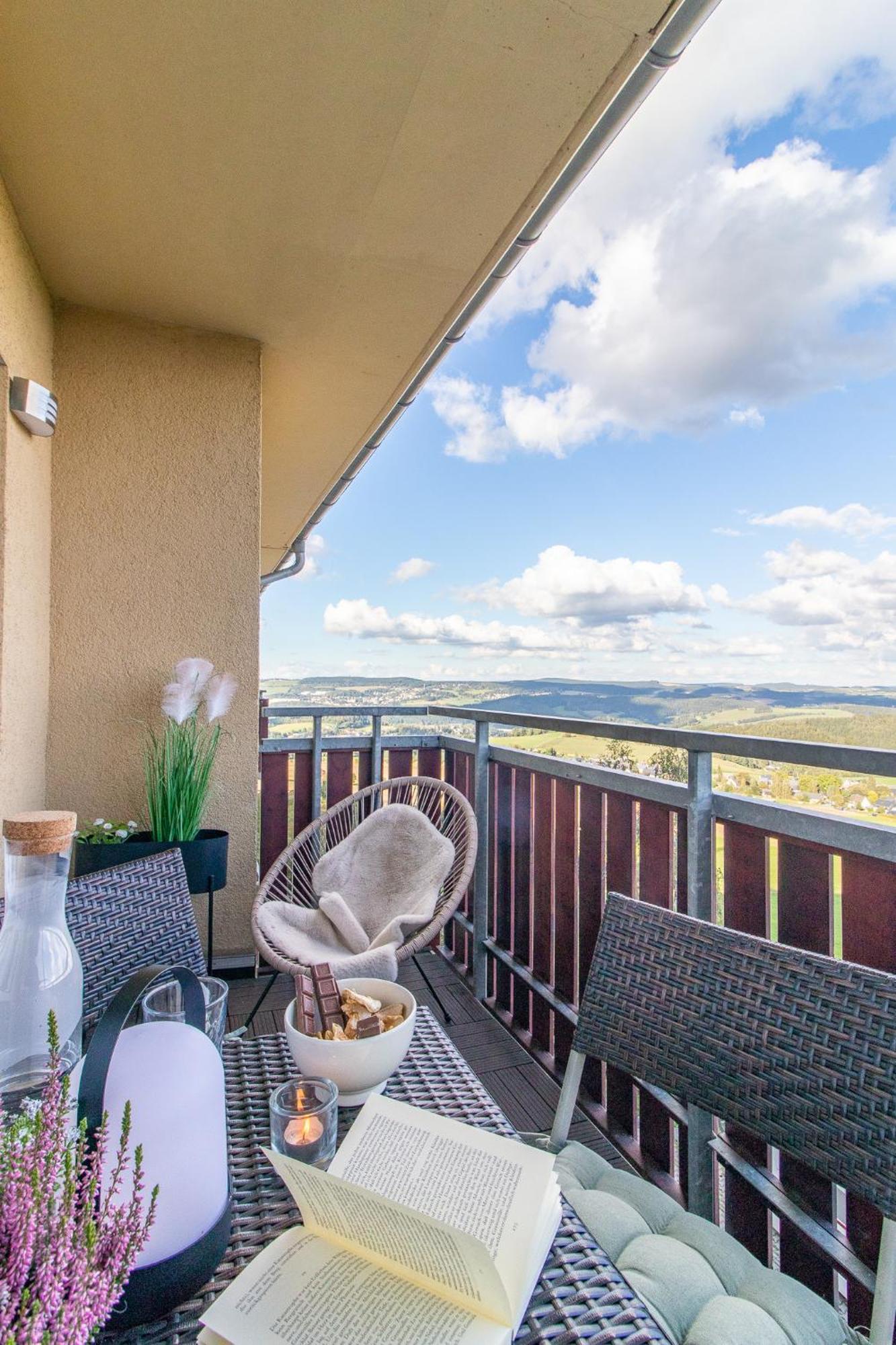 Apartment Bergwiese I Balkon I Aufzug I Stellplatz 施瓦岑贝格 外观 照片
